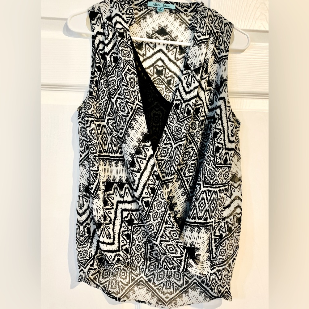Aztec design blouse
